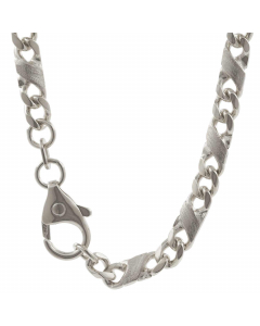 59.95 3,1 mm 50 cm Silber Halskette Dollar Kette massiv 925 Sterlingsilber hochwertige Silberkette 12,2 g 907.P001.20040.13.50.0.BIL Dollarketten aus Gold und Silber