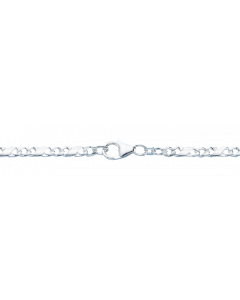 90.95 3,7 mm Silber Halskette Dollar Kette massiv 925 Sterlingsilber hochwertige Silberkette - Länge nach Wahl 907.P001.20041-Dollarkette37-Silber-SET Alle Halsketten aus Silber