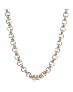 3,0 mm 925 Sterlingsilber massive Silberkette Erbskette  42/45/50/55/60/70/80 cm - elegante Silberkette Damen und Herren Juwelier Qualität - Made in Germany