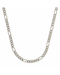 16.95 1,9 mm Silber Halskette Figarokette massiv 925 Sterlingsilber hochwertige Silberkette - Länge nach Wahl 907.P001.5352-Silber-SET Alle Halsketten aus Silber