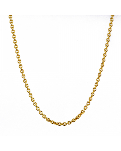 0,8 mm 45 cm 333 - 8 Karat Gold Halskette Ankerkette rund massiv Gold hochwertige Goldkette  0,8 g