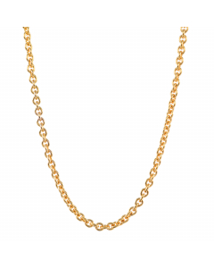 1,1 mm 55 cm 333 - 8 Karat Gold Halskette Ankerkette rund massiv Gold hochwertige Goldkette  1,83 g