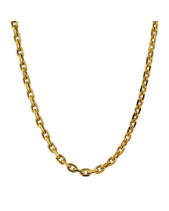 1,2 mm 36 cm 333 - 8 Karat Gold Halskette Ankerkette diamantiert massiv Gold hochwertige Goldkette  1,5 g