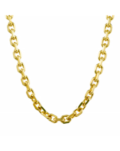 Ankerkette diamantiert Länge 55cm - Breite 1,3mm - 333-8 Karat Gold