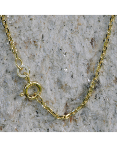453.95 Ankerkette diamantiert Länge 60cm - Breite 1,9mm - 333-8 Karat Gold 907.P003.0460.1.60.0.BIL2 Damenketten 333 - 8 Karat Gold