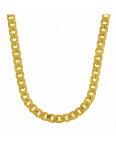 3,4 mm 55 cm 333 - 8 Karat Gold Halskette Panzerkette massiv Gold hochwertige Goldkette  13,5 g