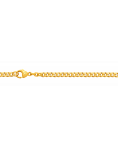 4,1 mm 21 cm 333 - 8 Karat Gold Armkette Panzerkette massiv Gold hochwertige Goldkette 7,9 g