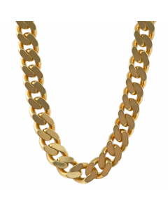 4,1 mm 333 8K Gold  massive Goldkette Panzerkette 19/21/45/50/55/60 cm - elegante Goldkette Damen und Herren Juwelier Qualität - Made in Germany