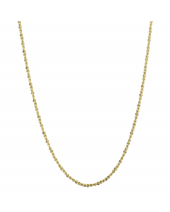 0,7 mm 42 cm 333 - 8 Karat Gold Halskette Criss-Cross Kette massiv Gold hochwertige Goldkette  0,75 g
