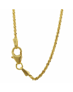 1,4 mm 42 cm 333 - 8 Karat Gold Halskette Criss-Cross Kette massiv Gold hochwertige Goldkette  1,78 g