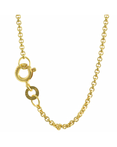 1,5 mm 42 cm 333 - 8 Karat Gold Halskette Erbskette massiv Gold hochwertige Goldkette 3,1 g