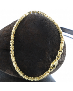 2,8 mm 21 cm 333 - 8 Karat Gold Armkette Königskette massiv Gold hochwertige Goldkette 10,8 g