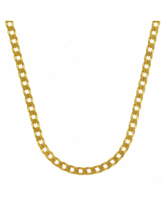 2,1 mm weit 333 - 8 Karat Gold Halskette Panzerkette massiv Gold hochwertige Goldkette  Länge frei wählbar