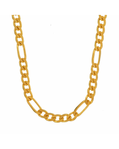 Goldkette Figarokette Länge 45cm - Breite 2,8mm - 333-8 Karat Gold