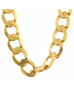 6,7 mm weit 333 8K Gold  massive Goldkette Panzerkette 19/21/45/50/55/60/70 cm - elegante Goldkette Damen und Herren Juwelier Qualität - Made in Germany