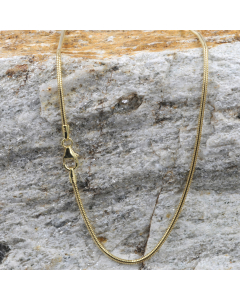 354.95 Goldkette Schlangenkette Länge 55cm - Breite 1,4mm - 333-8 Karat Gold 907.P003.42014.1.55.0.EAGK Damenketten 333 - 8 Karat Gold