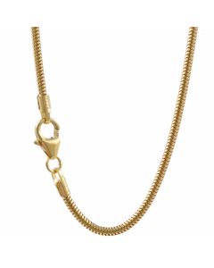 Goldkette Schlangenkette Länge 50cm - Breite 1,6mm - 333-8 Karat Gold