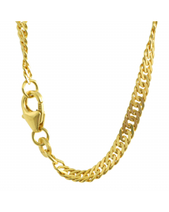 2,9 mm 45 cm 333 - 8 Karat Gold Halskette Singapurkette massiv Gold hochwertige Goldkette  5,6 g