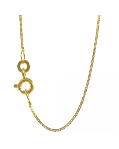 Goldkette Venezianerkette Länge 38cm - Breite 0,7mm - 333-8 Karat Gold