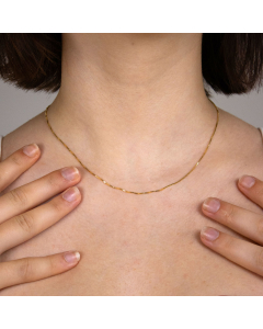 0,8 mm 45 cm 333 - 8 Karat Gold Halskette Venezianerkette massiv Gold hochwertige Goldkette  1,9 g