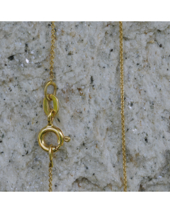 98.95 Goldkette Ankerkette Breite 0,8mm - 585-14 Karat Gold 907.P005.0120-SET-585-PL Ankerketten rund aus Gold