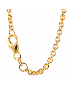 2,8 mm 42 cm 585 - 14 Karat Gold Halskette Ankerkette rund massiv Gold hochwertige Goldkette  8,9 g
