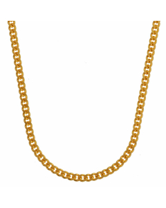 1,7 mm 585 - 14 Karat Gold Halskette Panzerkette massiv Gold hochwertige Goldkette  Länge frei wählbar