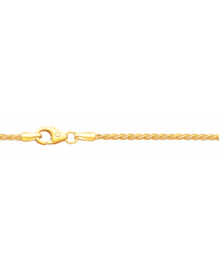 275.95 Goldkette Zopfkette Länge 18,5cm - Breite 1,7mm - 585-14 Karat Gold 907.P005.28004.24.18.5.BIL-EAG2 Goldketten