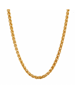 286.95 Zopfkette Halskette Breite 1,1 mm - 585 - 14 Karat Gold Auswahl 907.P005.28025-SET Goldketten