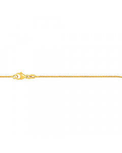 1,1 mm 42 cm 585 - 14 Karat Gold Halskette Bingokette massiv Gold hochwertige Goldkette  3,4 g