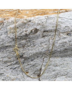 463.95 Goldkette Schlangenkette Länge 45cm - Breite 0,8mm - 585-14 Karat Gold 907.P005.44108.1.45.0.EAGK Goldketten