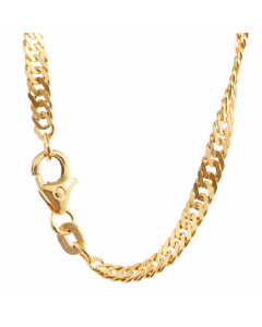 Goldkette Singapurkette Länge 50cm - Breite 2,9mm - 585-14 Karat Gold