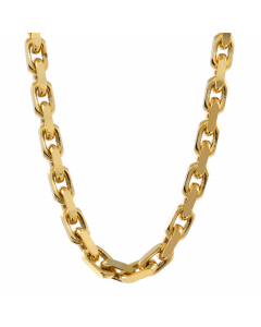 Ankerkette diamantiert Länge 42cm - Breite 2,5mm - 585-14 Karat Gold