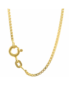 Goldkette Venezianerkette Länge 50cm - Breite 1,2mm - 585-14 Karat Gol