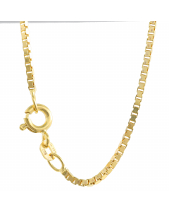 1,4 mm 55 cm 585 - 14 Karat Gold Halskette Venezianerkette massiv Gold hochwertige Goldkette  7,4 g