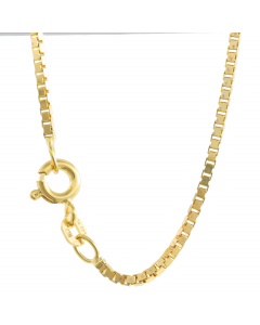 1,4 mm 70 cm 585 - 14 Karat Gold Halskette Venezianerkette massiv Gold hochwertige Goldkette  9,5 g