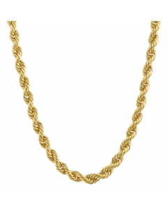 2,1 mm 60 cm 585 - 14 Karat Gold Halskette Kordelkette massiv Gold hochwertige Goldkette  3,7 g