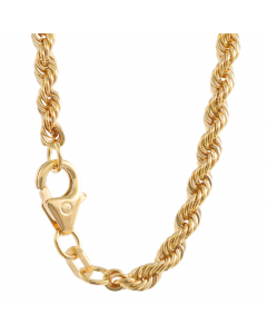 3,3 mm 45 cm 585 - 14 Karat Gold Halskette Kordelkette massiv Gold hochwertige Goldkette  7,4 g