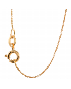 Goldkette Ankerkette Länge 40cm - Breite 0,8mm - 750-18 Karat Gold