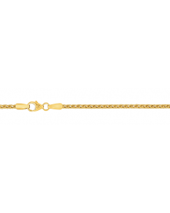 591.95 Goldkette Zopfkette Länge 18,5cm - Breite 2,1mm - 750-18 Karat Gold 907.P007.28005.24.18.5.BIL-EAG2 Goldketten
