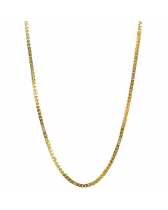 Goldkette Venezianerkette Länge 38cm - Breite 0,7mm - 750-18 Karat Gol