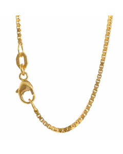 1,2 mm 42 cm 750 - 18 Karat Gold Halskette Venezianerkette massiv Gold hochwertige Goldkette  5 g