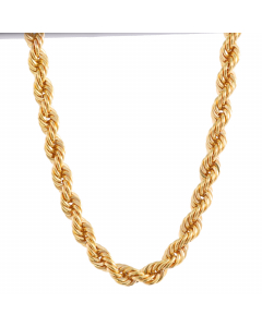 2,7 mm 19 cm 750 - 18 Karat Gold Armkette Kordelkette massiv Gold hochwertige Goldkette 1,7 g
