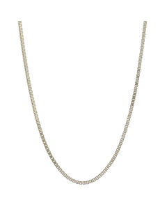 0,7 mm 45 cm Silber Halskette Venezianerkette massiv 925 Sterlingsilber hochwertige Silberkette 1,9 g