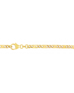 3,7 mm 333 - 8 Karat Gold Halskette Dollar Kette massiv Gold hochwertige Goldkette  - Länge nach Wahl