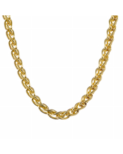 1,7 mm 40 cm 333 - 8 Karat Gelbgold Zopfkette massiv Gold hochwertige Halskette 3,6 g