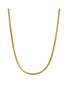 0,9 mm 333 - 8 Karat Gold Halskette Schlangenkette diamantiert massiv Gold hochwertige Goldkette  - Länge nach Wahl