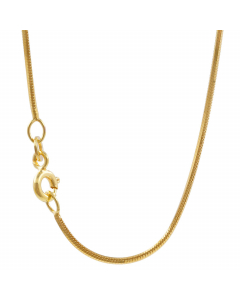 0,9 mm 333 - 8 Karat Gold Halskette Schlangenkette diamantiert massiv Gold hochwertige Goldkette  - Länge nach Wahl