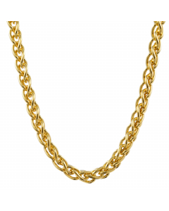 2,7 mm 45 cm 585 - 14 Karat Gold Halskette Zopfkette massiv Gold hochwertige Goldkette  6,4 g