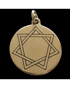 Mystischer Stern Anhänger Schmuck 27x24mm